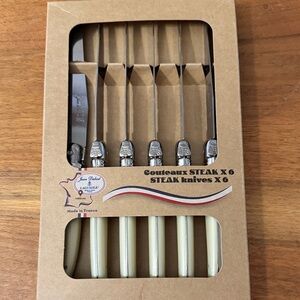 Laguiole Ivory Steak Knives Set